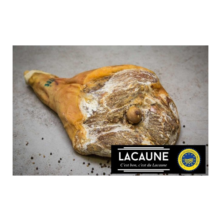 Jambon sec entier démarche IGP Lacaune