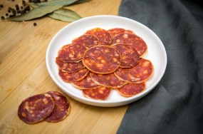 Chorizo rosette - en tranches-sans ajout de sel nitrité- Charcuterie Millas