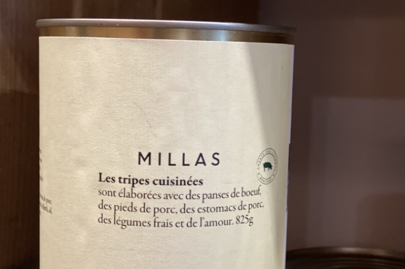 Conserve de tripes cuisinées ou tripoux artisanaux - 825g