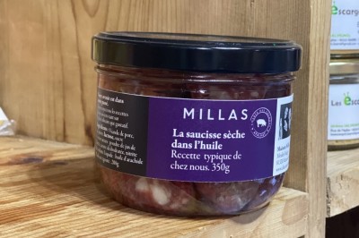 Saucisse sèche dans l'huile - 550g