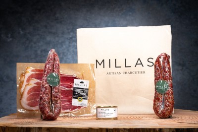 Tote Bag Dégustation Millas - Coffret Cadeau Charcuterie Artisanale