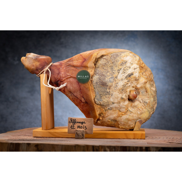 Jambon sec - 12 mois - IGP Lacaune