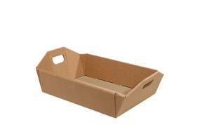 Coffret carton kraft cadeau - charcuterie Millas