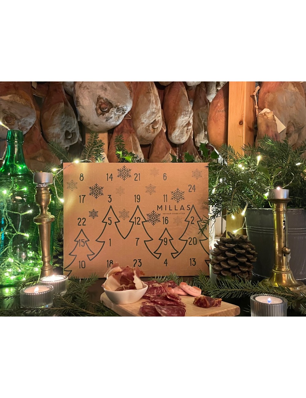 Calendrier de l’Avent Charcuterie Millas – 24 Surprises Gourmandes Artisanales