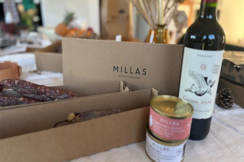 Coffret Gourmet Millas - Saveurs d'Exception et Vin Bio