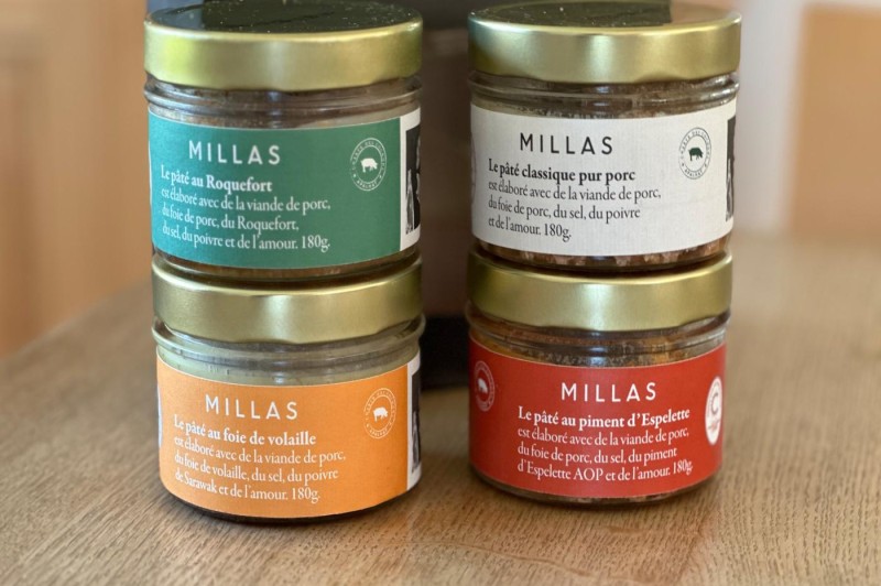 Coffret Délices Traditionnels Millas - 4 pâtés artisanaux gourmands