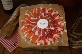 Rosace de jambon sec jambon cru 12 mois - charcuterie Millas