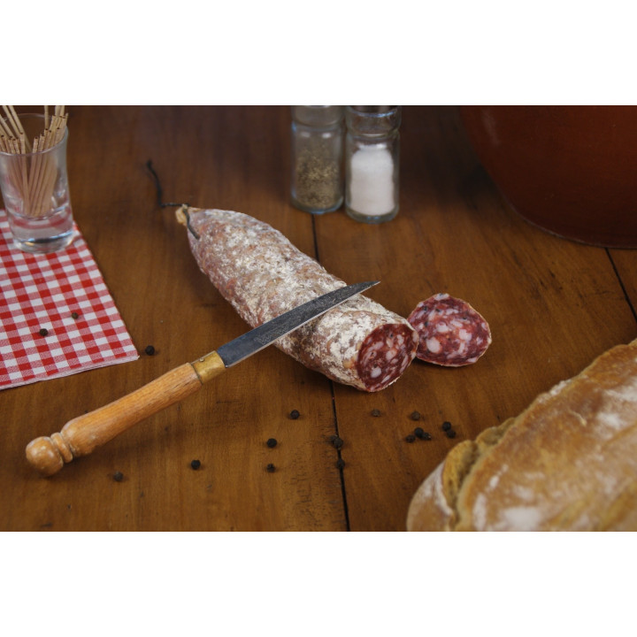 Saucisson à la Truffe-sans ajout de sel nitrité- charcuterie millas