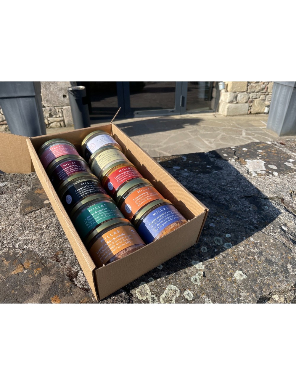 Coffret pâtés verrine charcuterie Millas