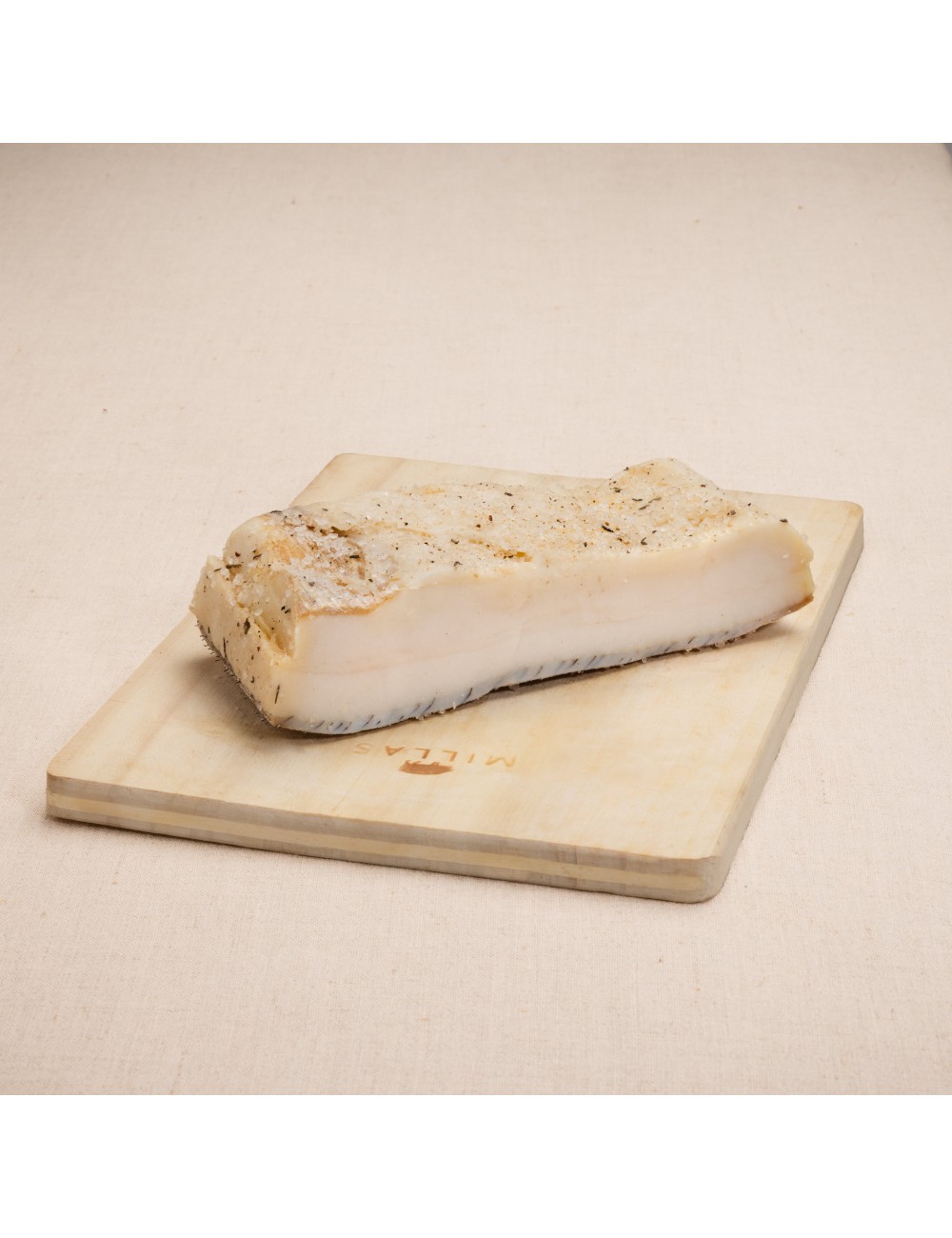 Lard salé du Sidobre - Charcuterie Millas Lard salé du Sidobre - Charcuterie Millas