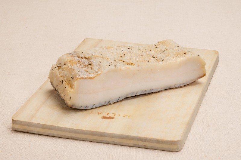 Lard salé du Sidobre - Charcuterie Millas Lard salé du Sidobre - Charcuterie Millas