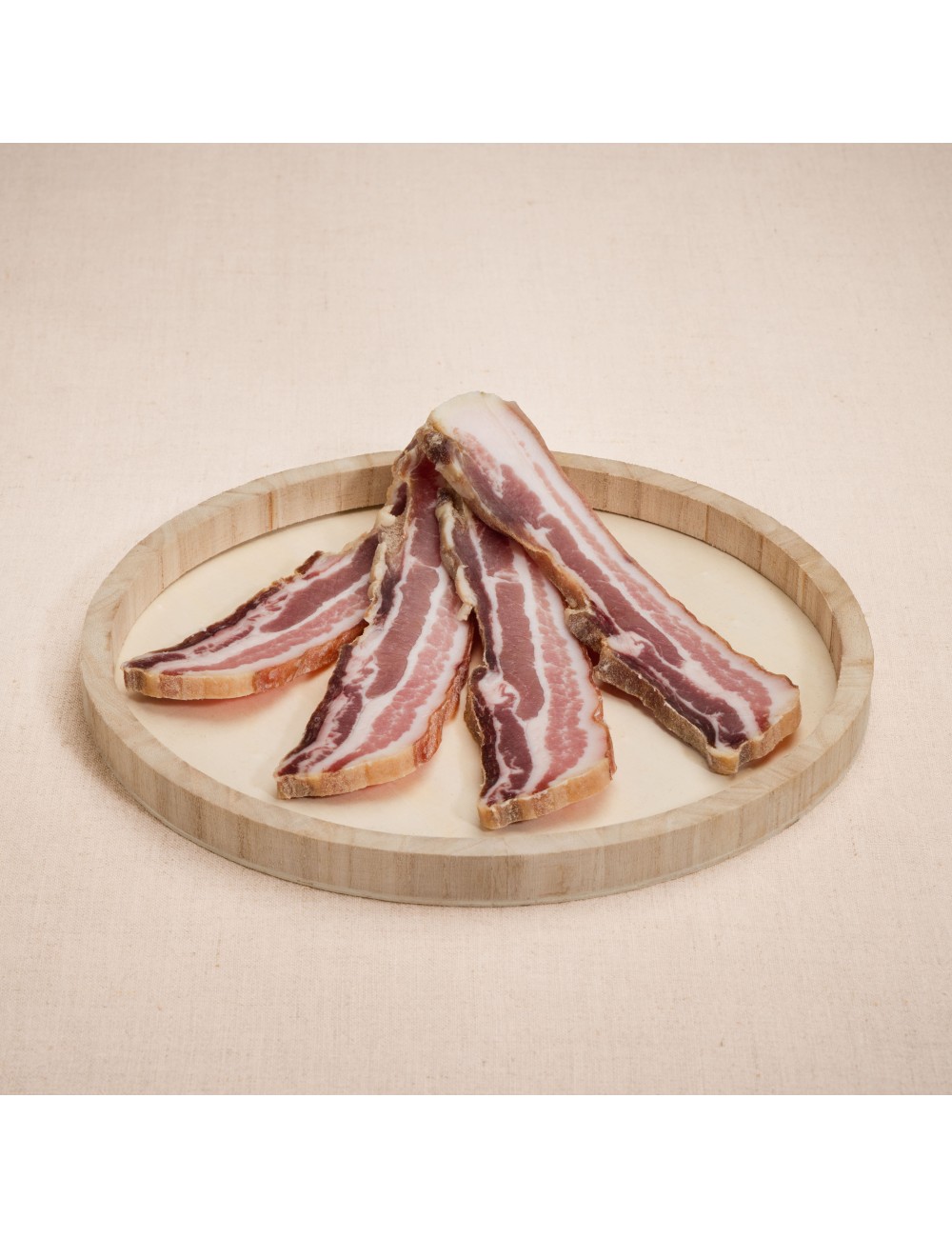 Poitrine salée séchée en tranches - charcuterie Millas