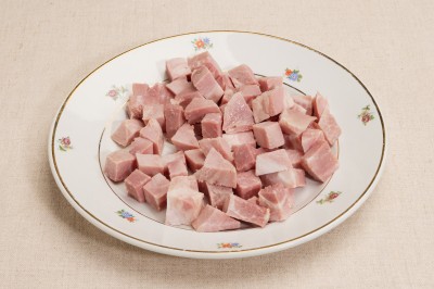 Dés de jambon cuit charcuterie millas