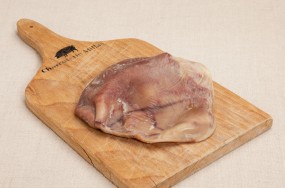 Oreille confite charcuterie millas