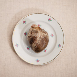 Coeur confit charcuterie millas