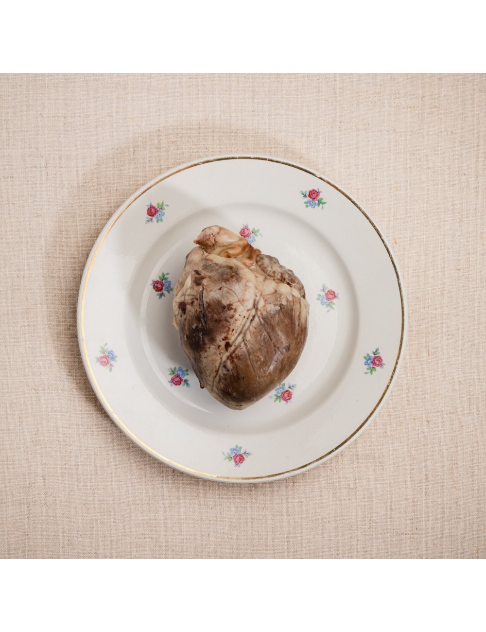 Coeur confit charcuterie millas