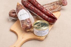 Planche gourmande charcuterie Millas