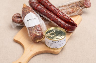 Planche gourmande charcuterie Millas