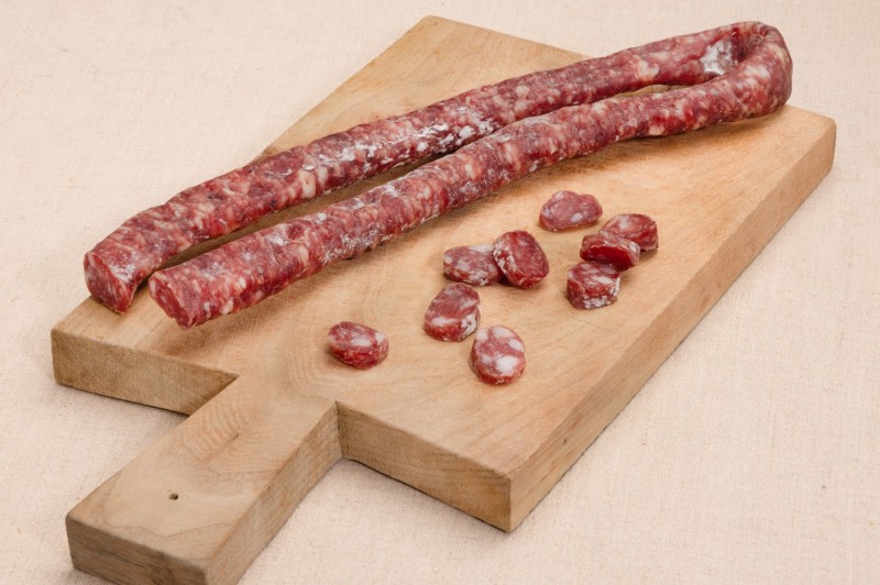 saucisse sèche fine nature charcuterie Millas