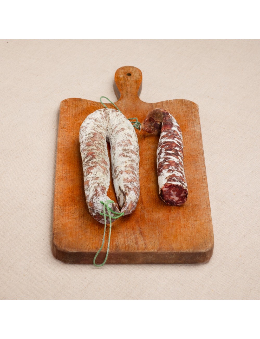 saucisse sèche de foie charcuterie millas