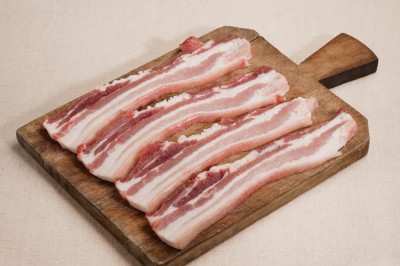 Poitrine fraîche en tranches charcuterie millas