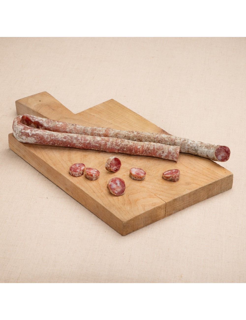 saucisse sèche fine au roquefort charcuterie millas