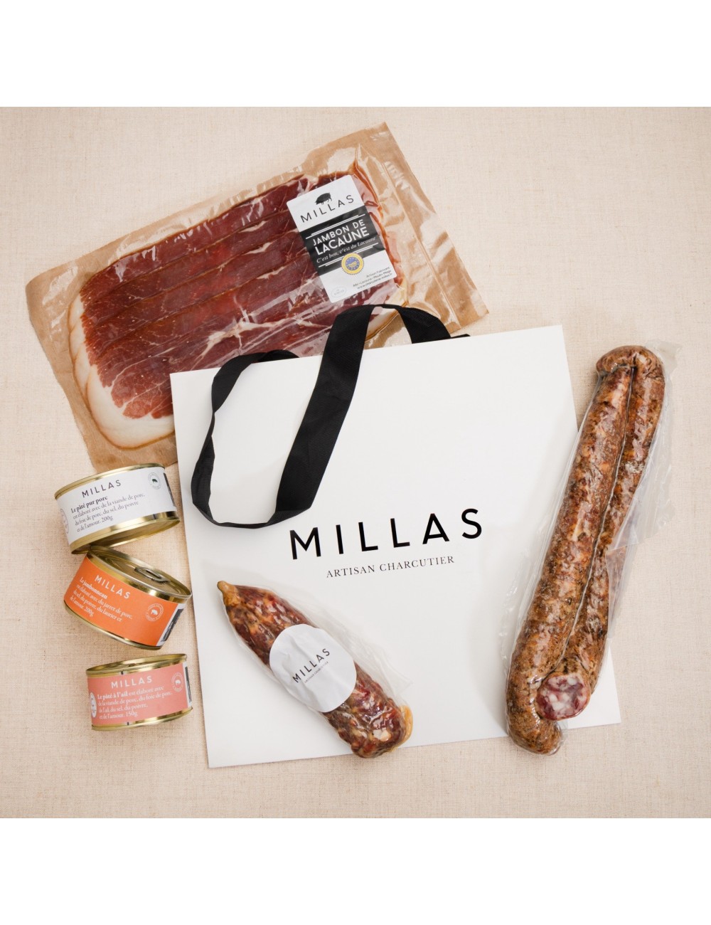 Coffret le Montalet - charcuterie millas