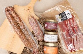 coffret charcuterie pause à lacaune - charcuterie millas
