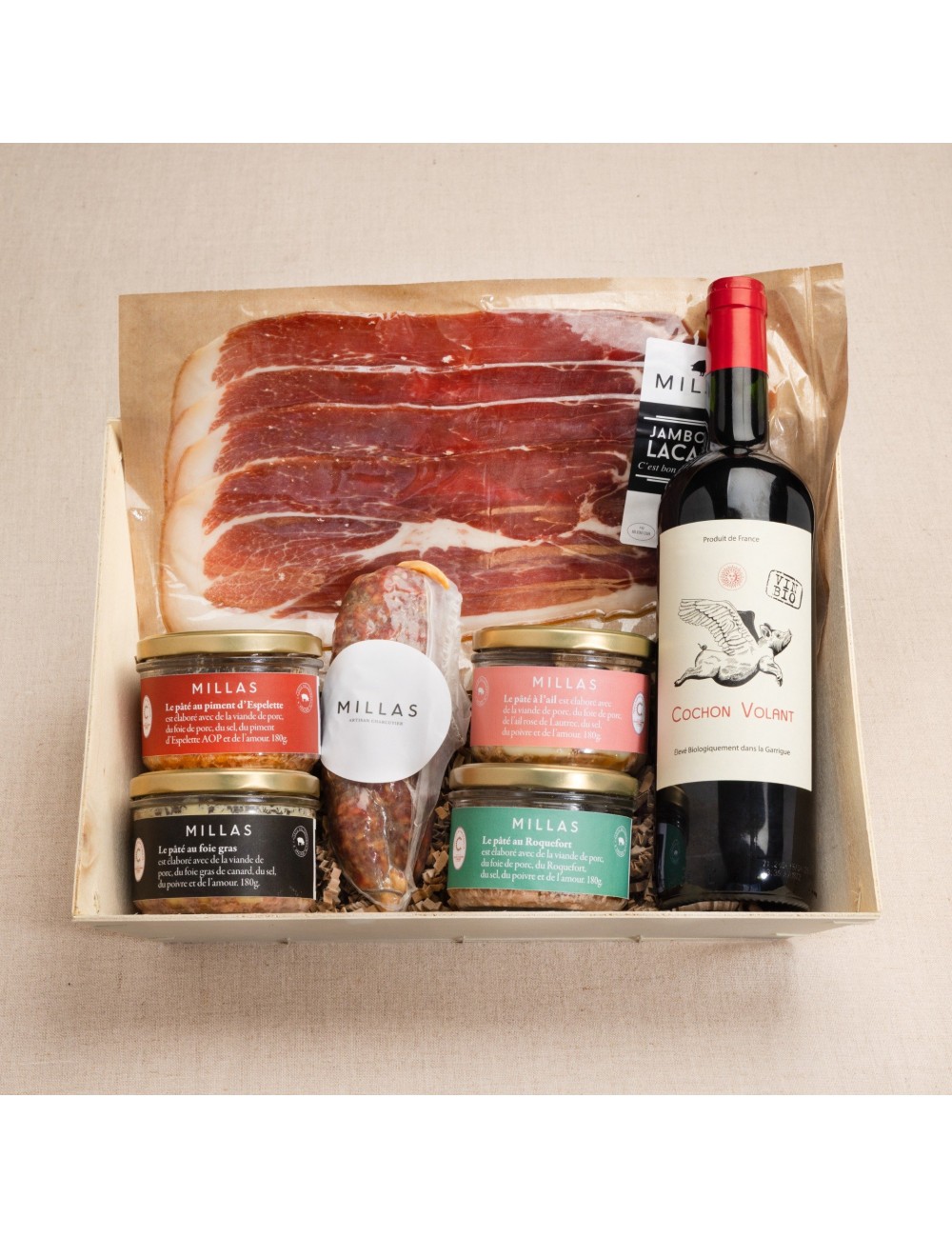 Coffre tata augusta charcuterie millas