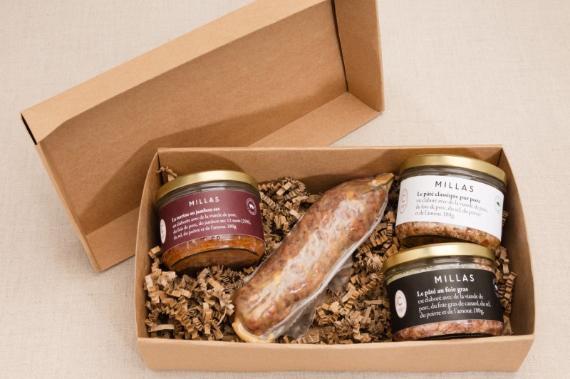 boite terroir millas charcuterie