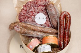 Coffret apéro coffret charcuterie millas