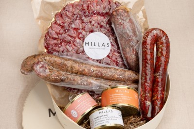 Coffret apéro coffret charcuterie millas