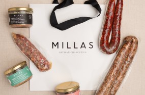 Coffret évasion gourmande charcuterie millas