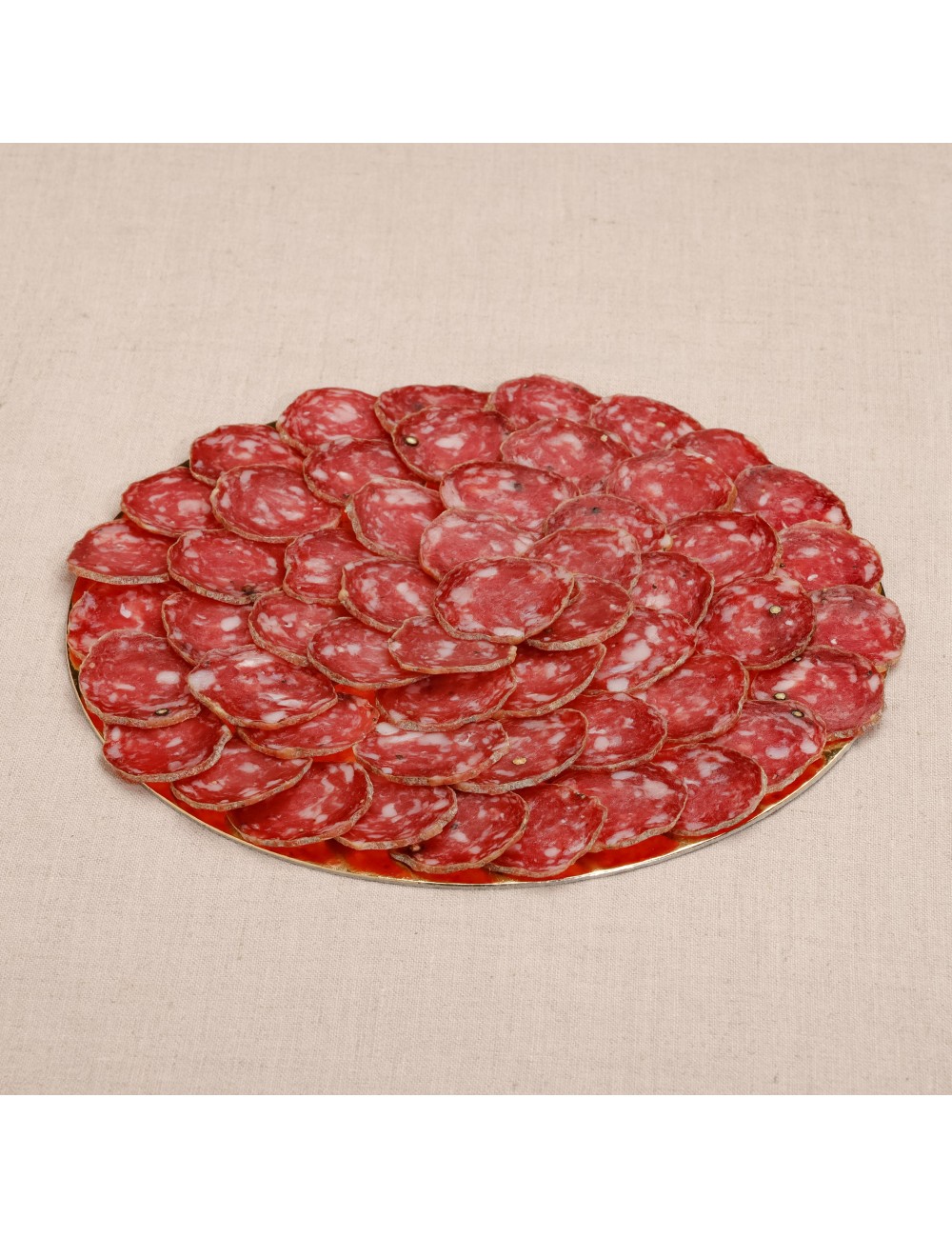 Rosace de saucisson nature fabriquée par nos artisans