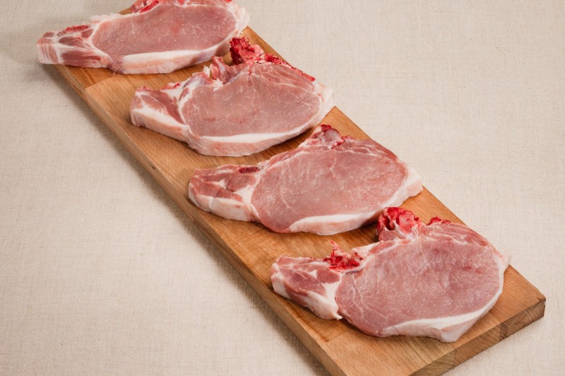 Côtelettes filet de porc - charcuterie millas
