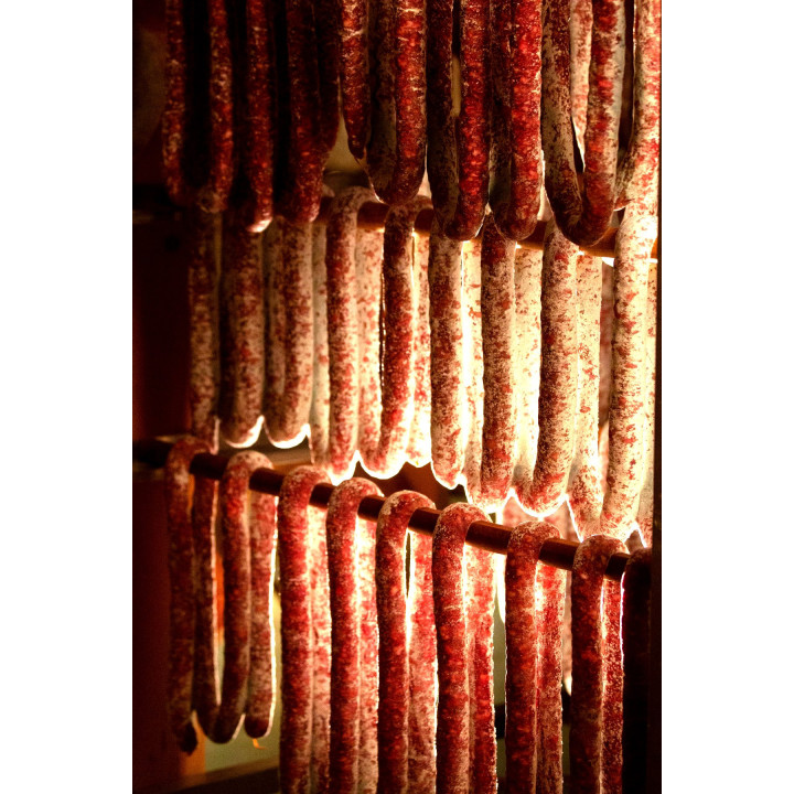 Saucisse sèche sans sel nitrité et sans salpêtre