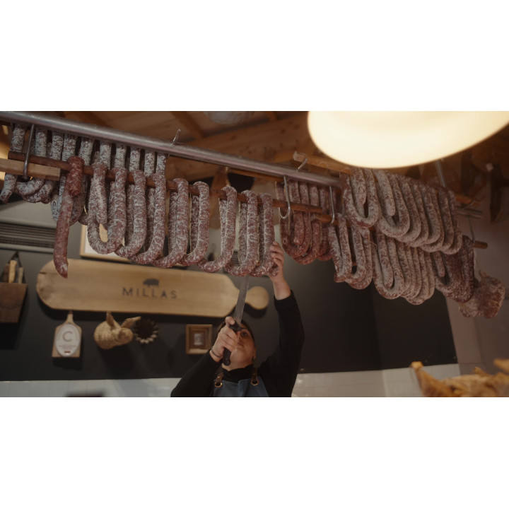 saucisse sèche charcuterie millas