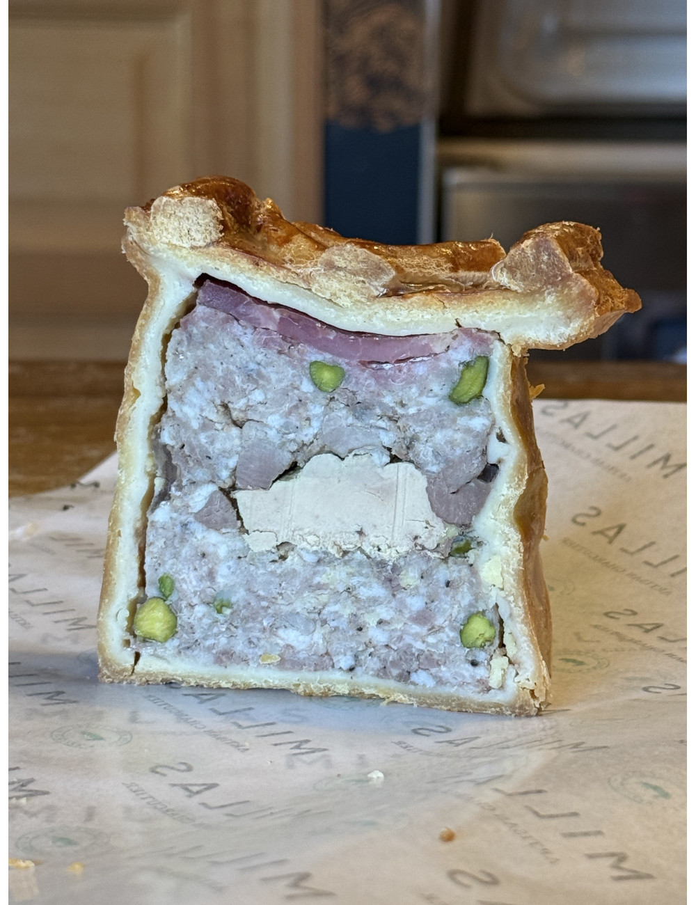 Pâté en croûte charcuterie Millas