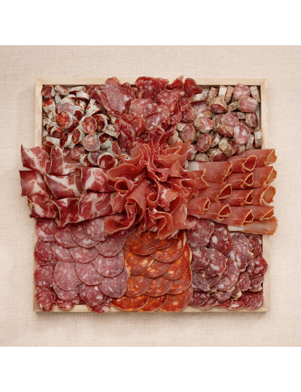 plateau de charcuterie sèche