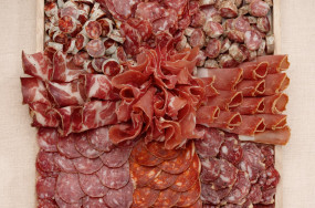 plateau de charcuterie sèche