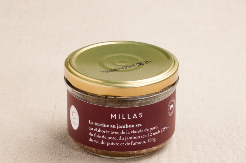 pâté au jambon sec