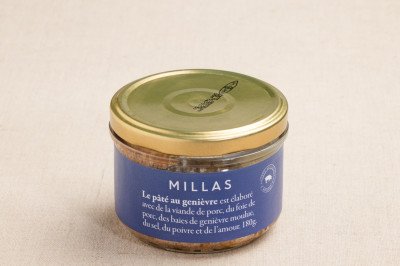 pate au genievre pur porc