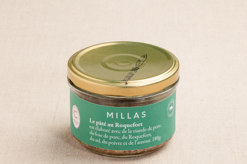 pâté pur porc au roquefort
